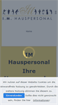 Mobile Screenshot of im-hauspersonal.de